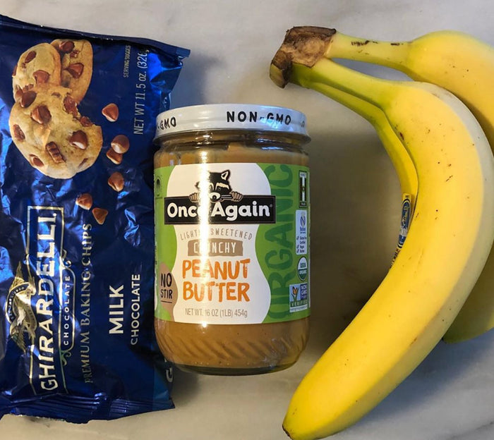 Peanut Butter & Banana Mug Cake