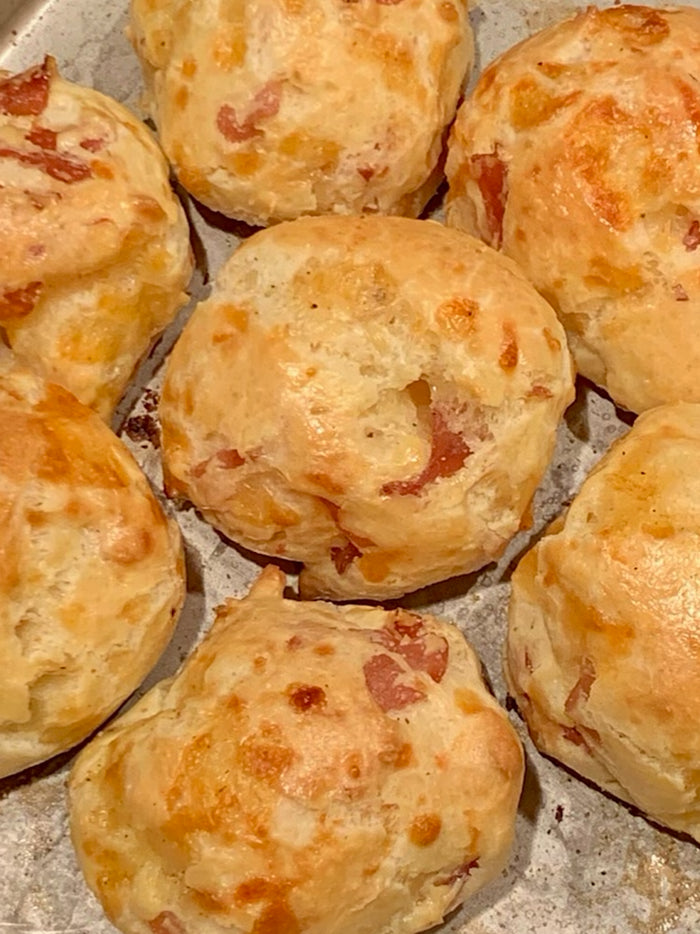 Bake Club Ham & Cheese Puffs (Gourgeres)