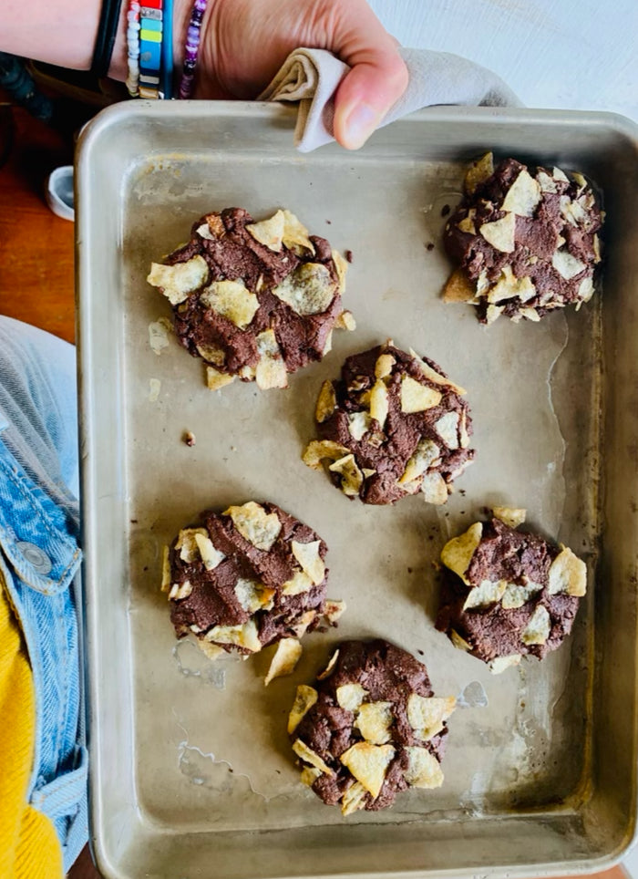 Bake Club Chocolate Potato Chip Cookies