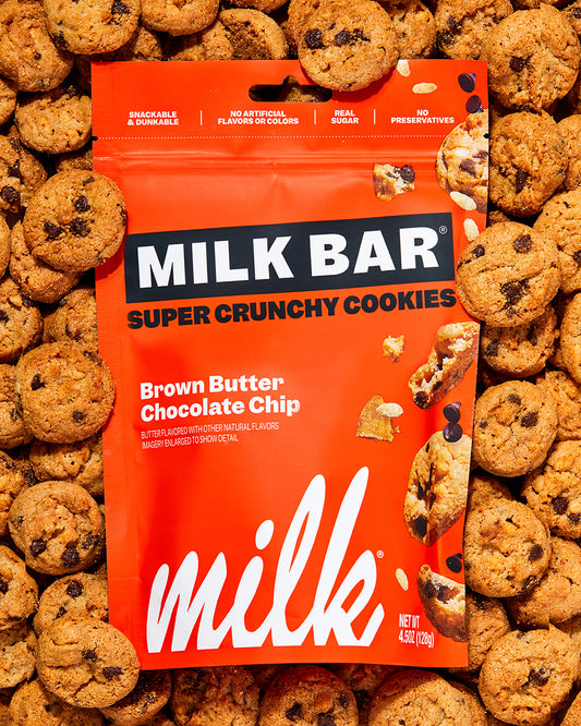 Brown Butter Chocolate Chip Super Crunchy Cookies (1 PACK)